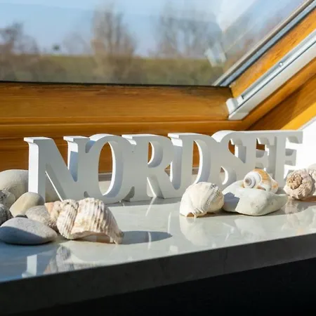 公寓 Watt-n Blick - Fast Direkt Am Deich 诺德代希